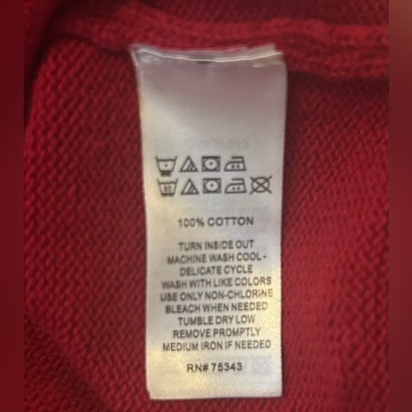 Tommy Bahama 3/4 Zip Collared Knit Sweater Boys Small - Picture 6 of 6